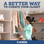 ZOBER Non-Slip Velvet Hangers Pack of 50 Ultra Thin Space Saving 360 Degree Swivel Hook Strong and Durable Clothes Hangers Hold Up-to 10 Lbs, for Coats, Jackets, Pants, Dress Clothes (Ivory) - Image 6