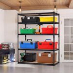 Heavy Duty Garage Storage Shelves 5-Tier Metal Adjustable Shelving Unit Storage Shelving for Kitchen Pantry Basement Bathroom Laundry, 2500 LBS Capacity, 48" l x 18" w x 72" h - Image 2