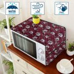 Star Weaves Microwave Oven Top Cover for Samsung 28 Litre Convection Microwave Oven MC28H5025VB | TL Black - Oven Top Cover with 4 Utility Pockets and 1 Oven Handle Cover KUM48 - Image 4