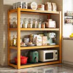 REIBII 40" W Garage Shelving 2240 LBS Storage Shelves Heavy Duty Metal Shelving 4 Tier Metal Shelves for Storage Adjustable Garage Shelf for Kitchen Pantry Warehouse Basement 40"W × 19.5"D × 59.5"H - Image 8