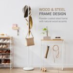 Yamazaki PLAIN COAT HANGER WH, one size, White - Image 8