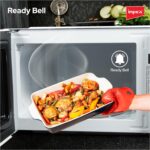 Impex 25L Digital Grill Microwave Oven with850W Power, 9 Preset Menus, 1000W Grill Output, Child SafetyLock,10 Power Levels, Defrost Settings, 285mm Glass Turntable, Timer, Push Button Door_MO 8125DGB - Image 9