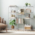 HOMEFORT 5-Shelving Unit, Adjustable Wire Shelving, Metal Wire Shelf Rack Organizer for Kitchen, Pantry, Closet, Bathroom, Laundry,Sliver,21" W x 11" D x 53" H - Image 6