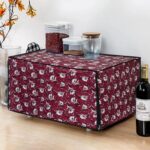 Glassiano Microwave Oven Cover for Samsung 28 Litre Convection Microwave Oven MC28H5025VB/TL Floral Print - Image 2