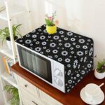 Wings Star Oven Top Cover for Samsung 21 Litre Convection Microwave Oven CE73JD-B| XTL Black - Microwave Top Cover with 4 Utility Pockets and 1 Oven Handle Cover KUM52 - Image 2