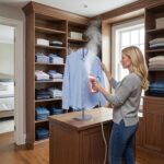 Reusable Shirt Display Stand-Mannequin Torso Tshirt Display Stand for Retail/Vendors,18-33" Adjustable Dress Form Mannequin Stand Clothes Rack,Portable Stable Holder Jacket Hanger,All Metal/Dark Grey - Image 7