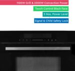 NOBEL BUILTIN MICROWAVE Black 34 Litres Grill Convection TOUCH CONTROL NMO34BI - Image 6