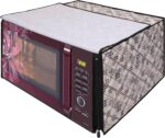Glassiano Microwave Oven Cover for Samsung 28 Litre Convection Microwave Oven MC28H5025VB/TL, Black, CA13 - Image 3