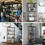 Garage Shelving 5 Tier Unit 180x90x40cm Boltless Racking Storage Made of Heavy Steel Frame & Strong MDF Board, Metal Shelving Unit Heavy Duty 175kg Capacity Per Shelf - Image 7