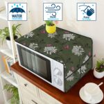 Star Weaves Microwave Oven Top Cover for Samsung 28 Litre Convection Microwave Oven MC28H5025VB | TL Black - Oven Top Cover with 4 Utility Pockets and 1 Oven Handle Cover KUM85 - Image 4