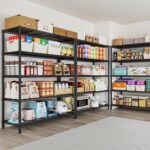 45.5''W Storage Shelves for Storage 5 Tier Adjustable Heavy Duty Metal Industrial Utility Shelving Unit for Kitchen, Pantry, Warehouse, Basement, Dorm 45.5" W x 71" H x 17.5" D (5 Tier) - Image 2
