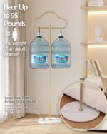 Gold Cloud Coat Rack, Freestanding Clothes Rack with Heavy Duty Marble Base, Gold Clothes Display Stand, Small Space Coat Tree for Corner, Bedroom, Boutique, Entryway - Image 8