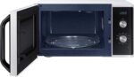 Samsung MG23K3614AW/ET Microwave, Freestanding, Dual Dial MG23K3614AW/ET, Crunch Cooking, Car Defrost, Microwave Grill 800 W 1100 W, 23 L, 49 L x 27.5 H x 39 cm, White - Image 2