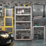 Yaheetech Garage Shelves 5-Tire Utility Rack Adjustable Shelving Unit for Home Office Garage, with Gloves, 90 x 30 x 180cm, Silver - Image 5