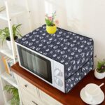 Wings Star Oven Top Cover for Panasonic 27 Litre Convection Microwave Oven NN-CD674MFDG Sliver - Microwave Top Cover with 4 Utility Pockets and 1 Oven Handle Cover KUM05 - Image 2