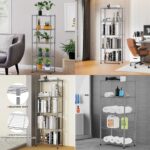 5-Tier Metal shelving units for storage wire shelves Rack, Metal Wire Large Shelving Rack Organizer with Adjustable Shelf Height for Garage Kitchen Office Storages 58x35x160cm 200kg Capacity Silver - Image 6