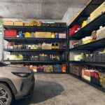 REIBII 60" W Garage Shelving 3000LBS Heavy Duty Storage Shelves, Adjustable 5 Tier Metal Shelves for Storage Rack Industrial Shelf, Garage Storage Shelving Unit, 60" W x 24" D x 72" H - Image 7