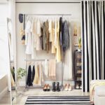 Songmics Clothes Rack , Grey , (101-163) x 49 x (113-198) cm , LLR401 - Image 3