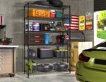 72" Storage Shelves Heavy Duty Shelving Loads 500/2100Lbs, 6 Tier Metal Utility Shelf Rack, Wide Garage Shelving, Adjustable Storage Shelves for Garage Basement Warehouse - Image 7