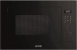 Gorenje Bm251S7Xg, 60 Cm Built In Microwave With Grill, 25 Liters Capacity, Multi Level Baking, 10 Preinstalled Programs,Black, 1 Year Warranty - Image 3