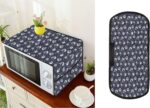 Wings Star Oven Top Cover for Panasonic 27 Litre Convection Microwave Oven NN-CD674MFDG Sliver - Microwave Top Cover with 4 Utility Pockets and 1 Oven Handle Cover KUM05 - Image 3