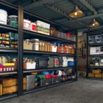 REIBII 60" W Garage Shelving 3000LBS Heavy Duty Storage Shelves, Adjustable 5 Tier Metal Shelves for Storage Rack Industrial Shelf, Garage Storage Shelving Unit, 60" W x 24" D x 72" H - Image 3