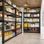 REIBII 2020LBS Storage Shelves 5 Tier Garage Shelving Heavy Duty Adjustable Garage Shelves, Utility Rack Shelf, Shelving Units for Storage Warehouse Pantry Closet, 35.5" W x 11.9" D x 72" H, Black - Image 2