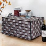 Glassiano Microwave Oven Cover for LG 28 Litre Convection Microwave Oven MC2886BRUM, Black - Image 2