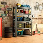 78" H|48" W All-Metal Garage Shelving Unit and Storage-Easy Assembly Shelves 5-Tier Rack|Heavy-Duty Adjustable Shelf|Steel Waterproof Rust-Resistant Shelves for Industrial,Warehouse,Basement - Image 2