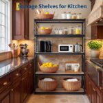 Heavy Duty Garage Storage Shelves 5-Tier Metal Adjustable Shelving Unit Storage Shelving for Kitchen Pantry Basement Bathroom Laundry, 2500 LBS Capacity, 48" l x 18" w x 72" h - Image 8