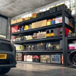 REIBII 60" W Garage Shelving 3000LBS Heavy Duty Storage Shelves, Adjustable 5 Tier Metal Shelves for Storage Rack Industrial Shelf, Garage Storage Shelving Unit, 60" W x 24" D x 72" H
