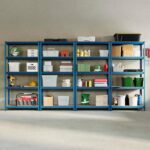 Home Vida 5 Tier Blue Heavy Duty Adjustable Steel Garage Shelving Unit (H) 1800mm (W) 900mm - 875kg Weight Capacity - Image 6